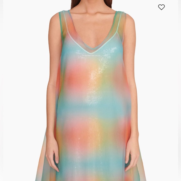 $595 Staud Samantha Maxi Dress size xs - Picture 6 of 9